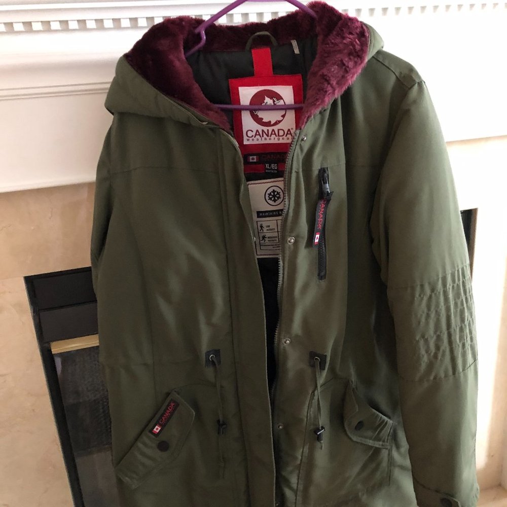 Canadian weather winter coat